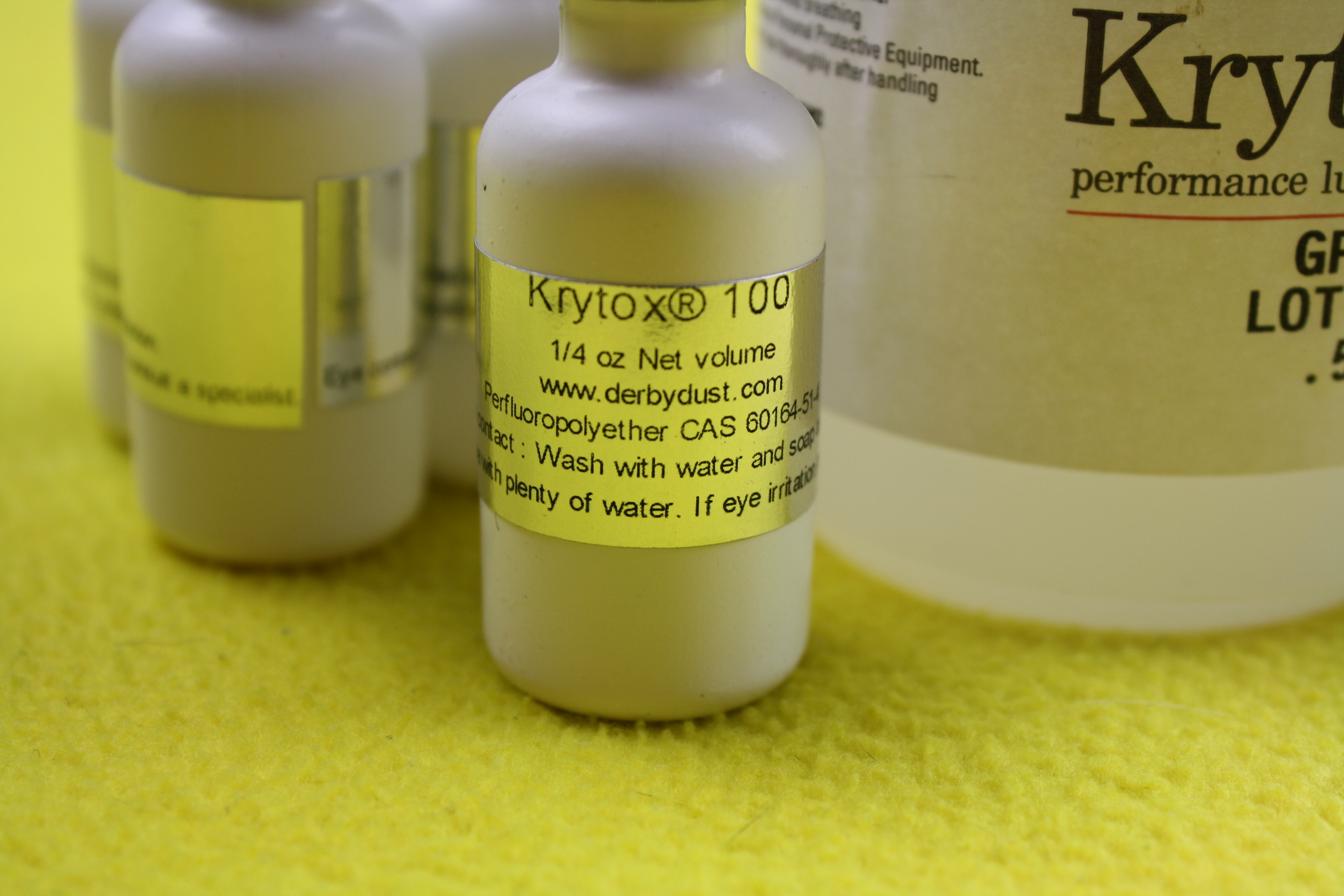 krytox 100 pinewood derby oil