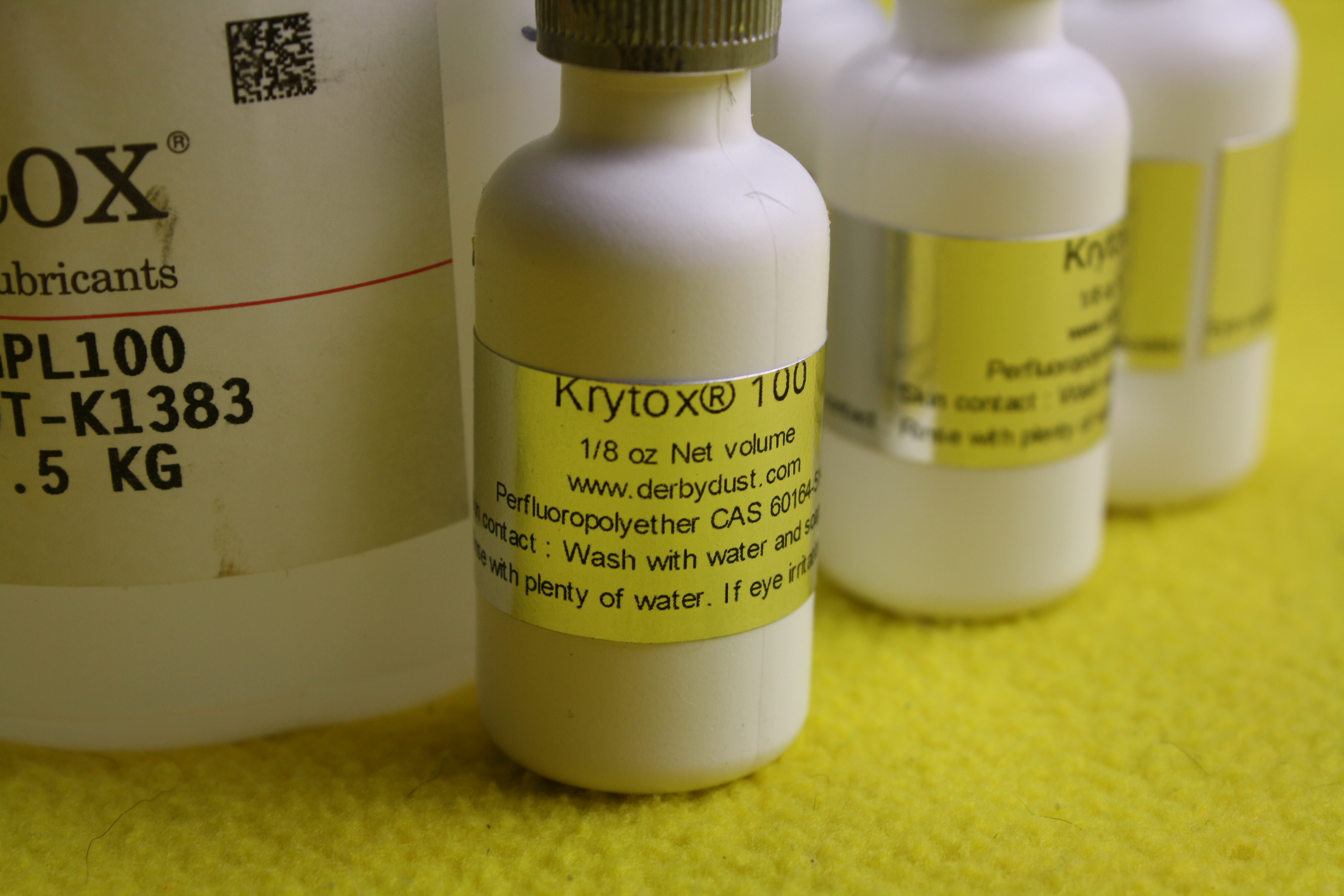 krytox 100 pinewood derby oil lube